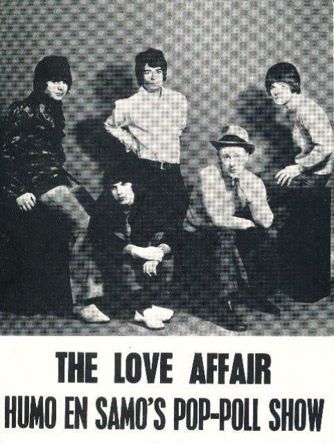 (m34) The Love Affair, promotiefoto, Envoi, Utilisé