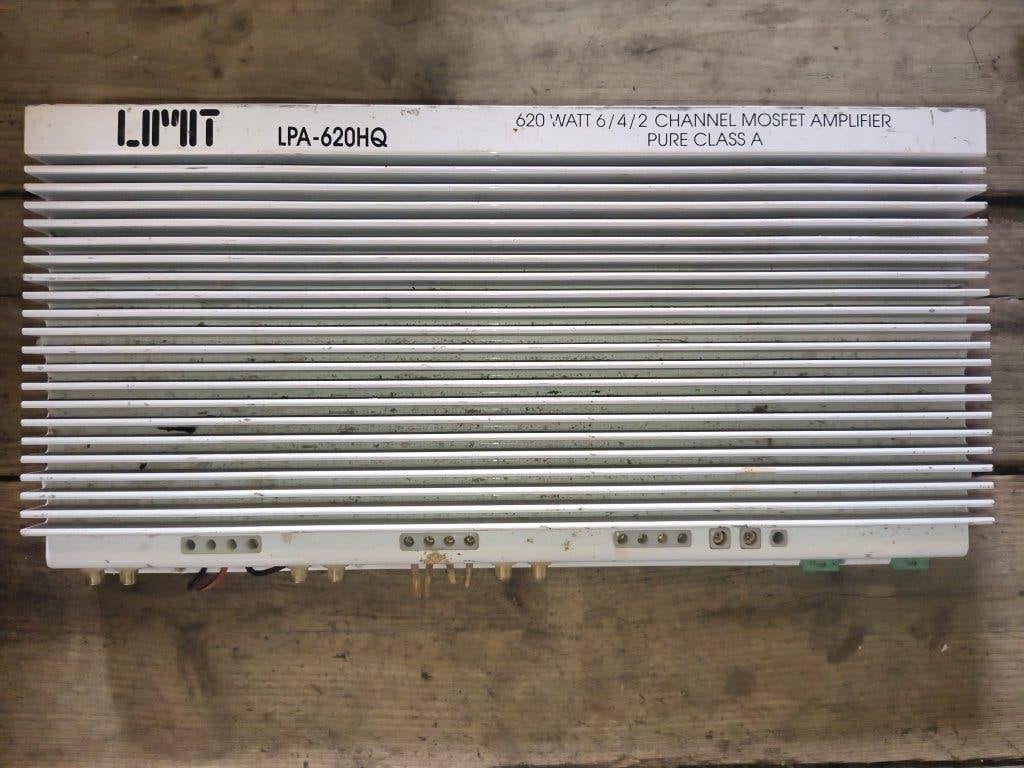 Versterker auto LIMIT LPA620HQ, Enlèvement
