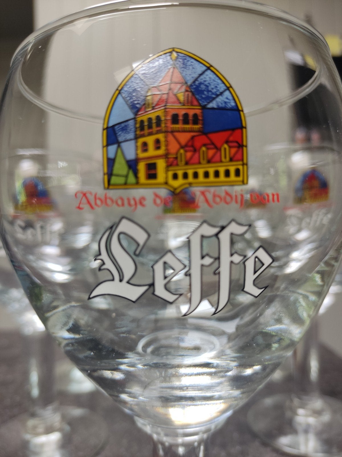 6 glazen LEFFE nieuw, Collections, Marques de bière, Enlèvement, Leffe