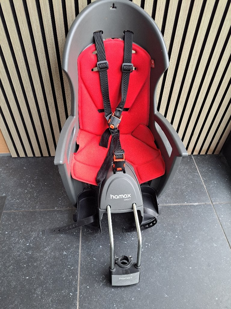 fietskinderzitje, Vélos & Vélomoteurs, Accessoires vélo | Sièges de vélo, 0 à 18 kg, HAMAX smiley, Repose-pieds, Enlèvement