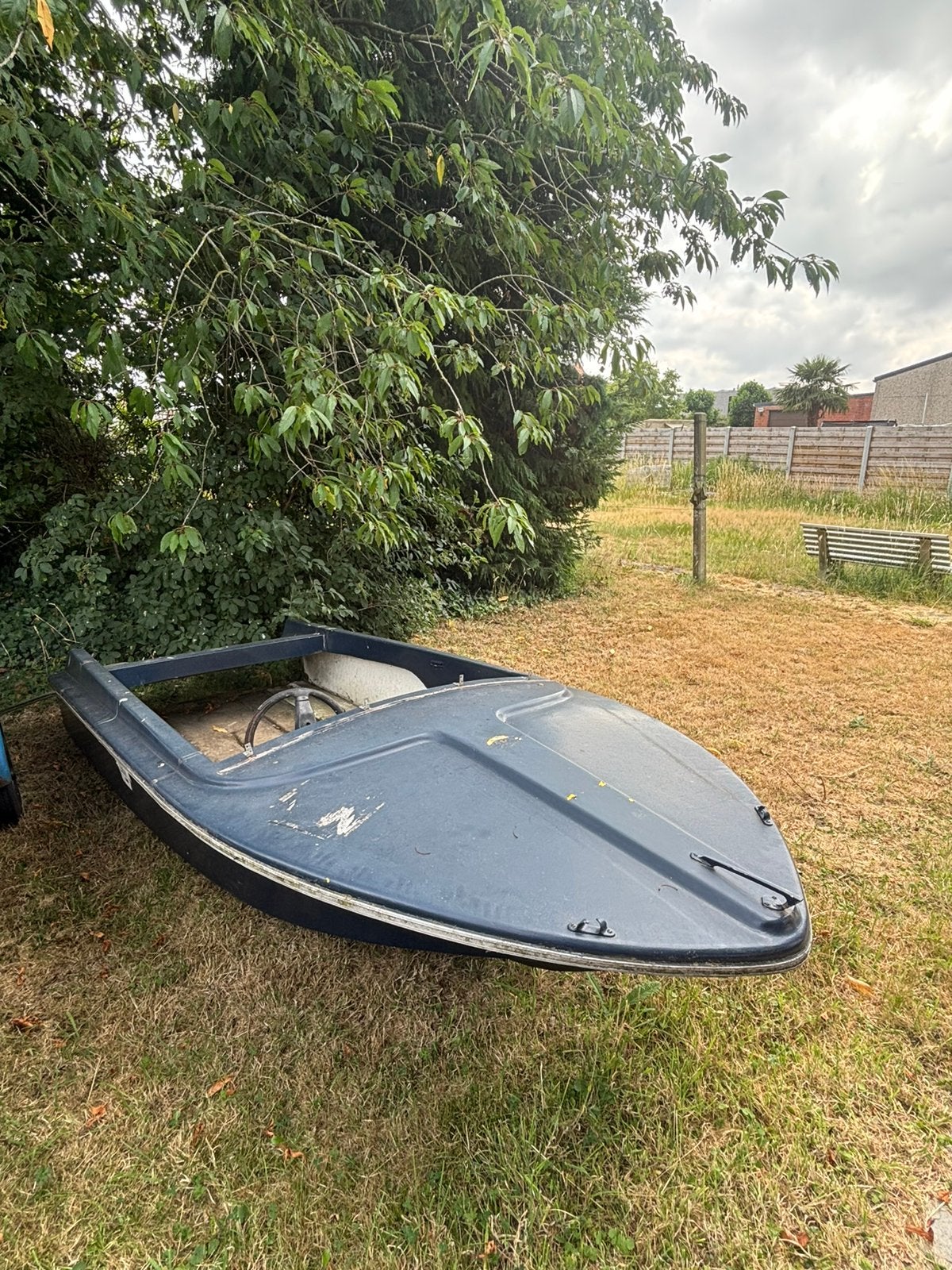 Boot met werk aan, Watersport en Boten, Ophalen, Gebruikt