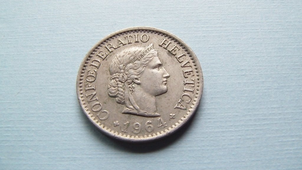 suisse 10 rappen 1964 B, Enlèvement
