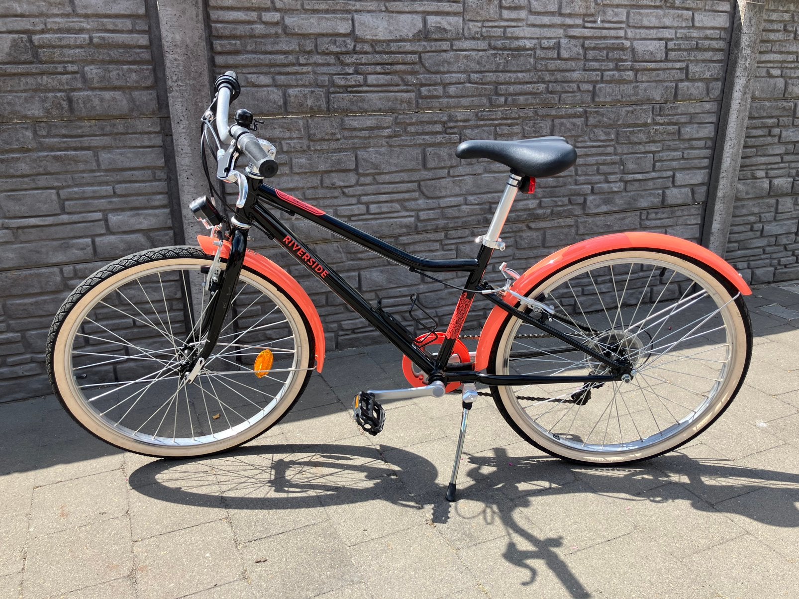 Vélo fille Riverside 24 pouces, Vitesses, Comme neuf, Enlèvement, Frein sur jante