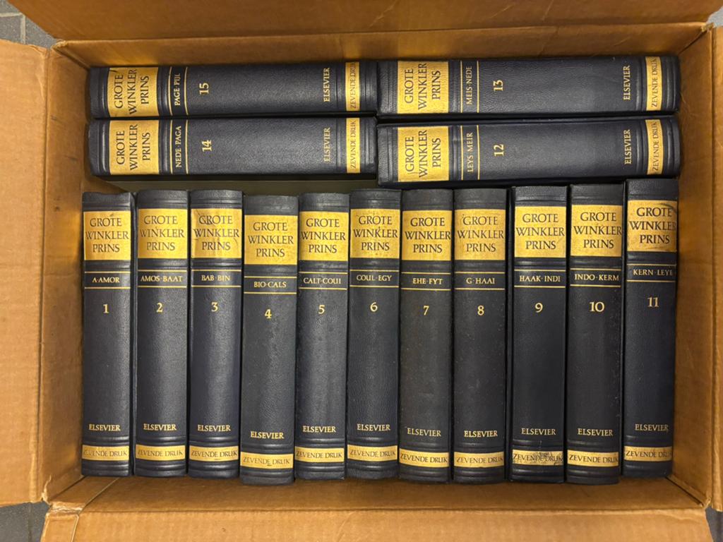 Encyclopedie grote winkler prins, Livres, Enlèvement, Comme neuf