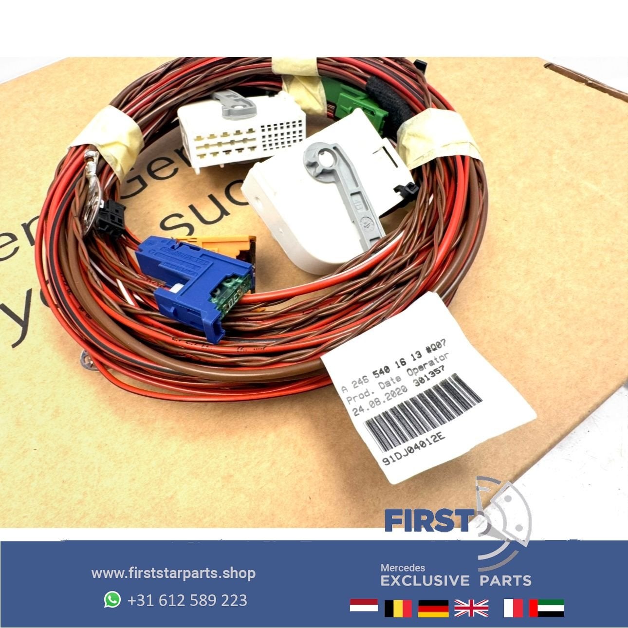 STOELBEDIENIENING KABEL (DEUR NAAR STOEL MODULE) W176 W177 W, Utilisé, -, -, Enlèvement ou Envoi