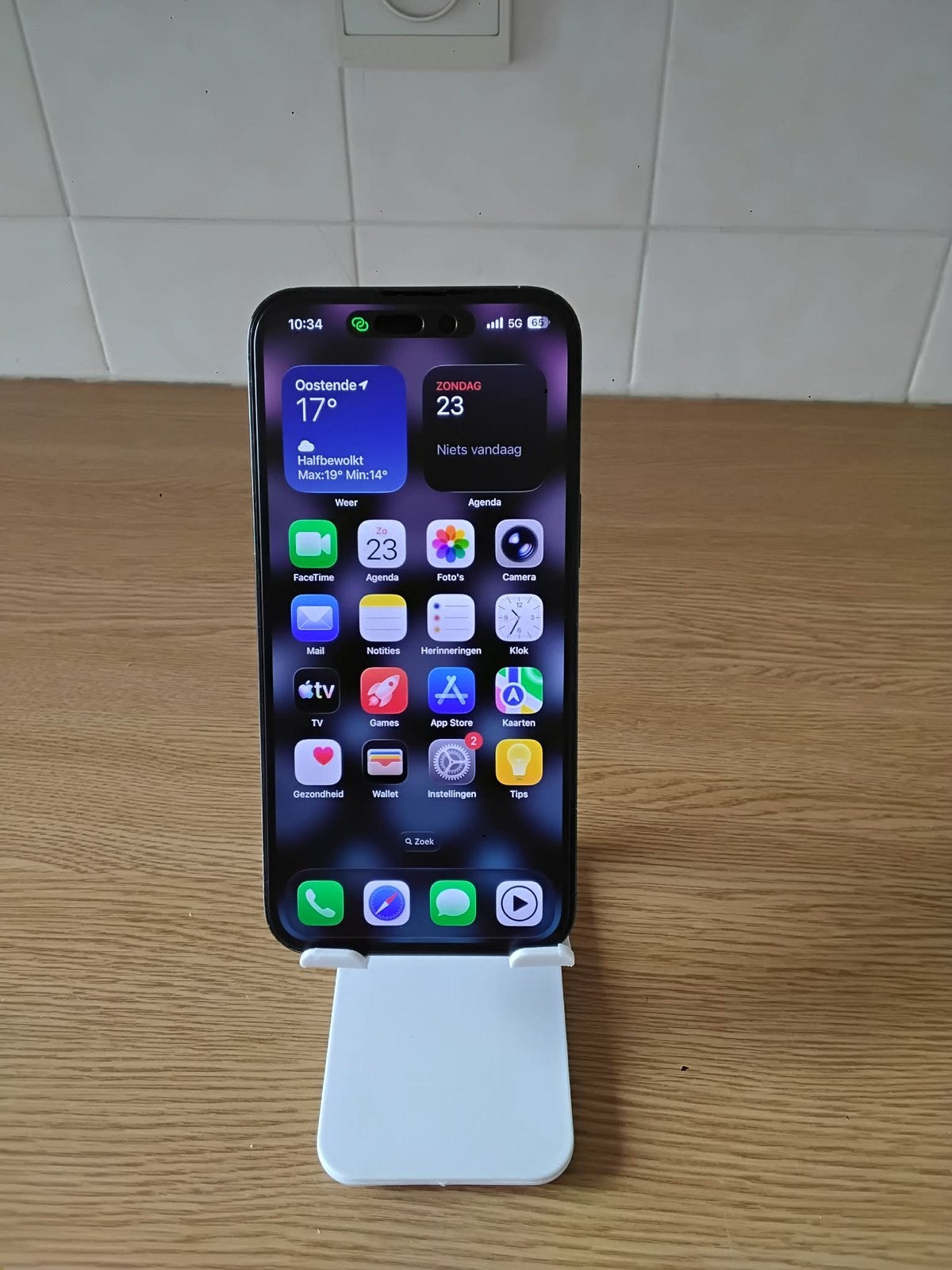 Iphone 14 pro max 128gb zwart, Télécoms, Téléphonie mobile | Apple iPhone, Enlèvement, Comme neuf, Noir, IPhone 14