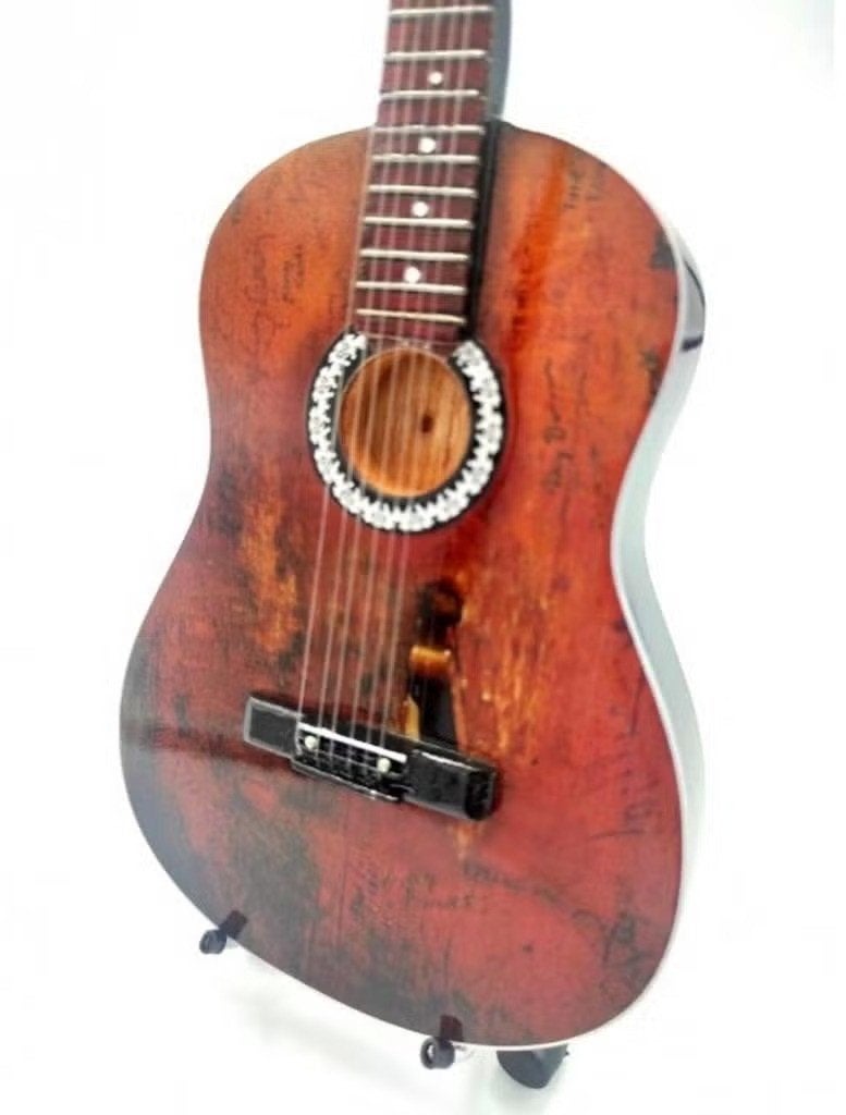 Miniatuur replica 1969 Martin N-20 gitaar - Willie Nelson, Ophalen of Verzenden, Nieuw
