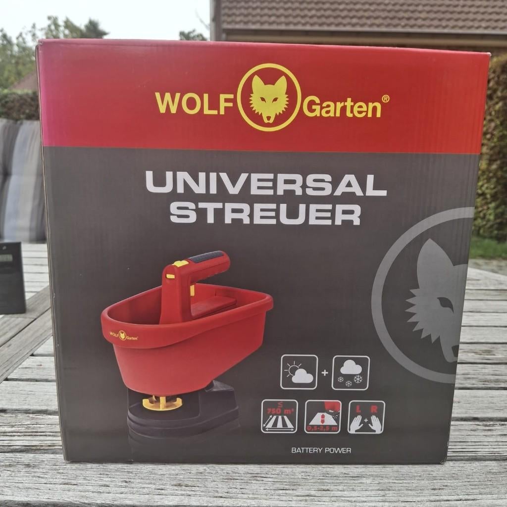 Meststofstrooier, Tuin en Terras, Ophalen of Verzenden, Nieuw, Wolf Garten