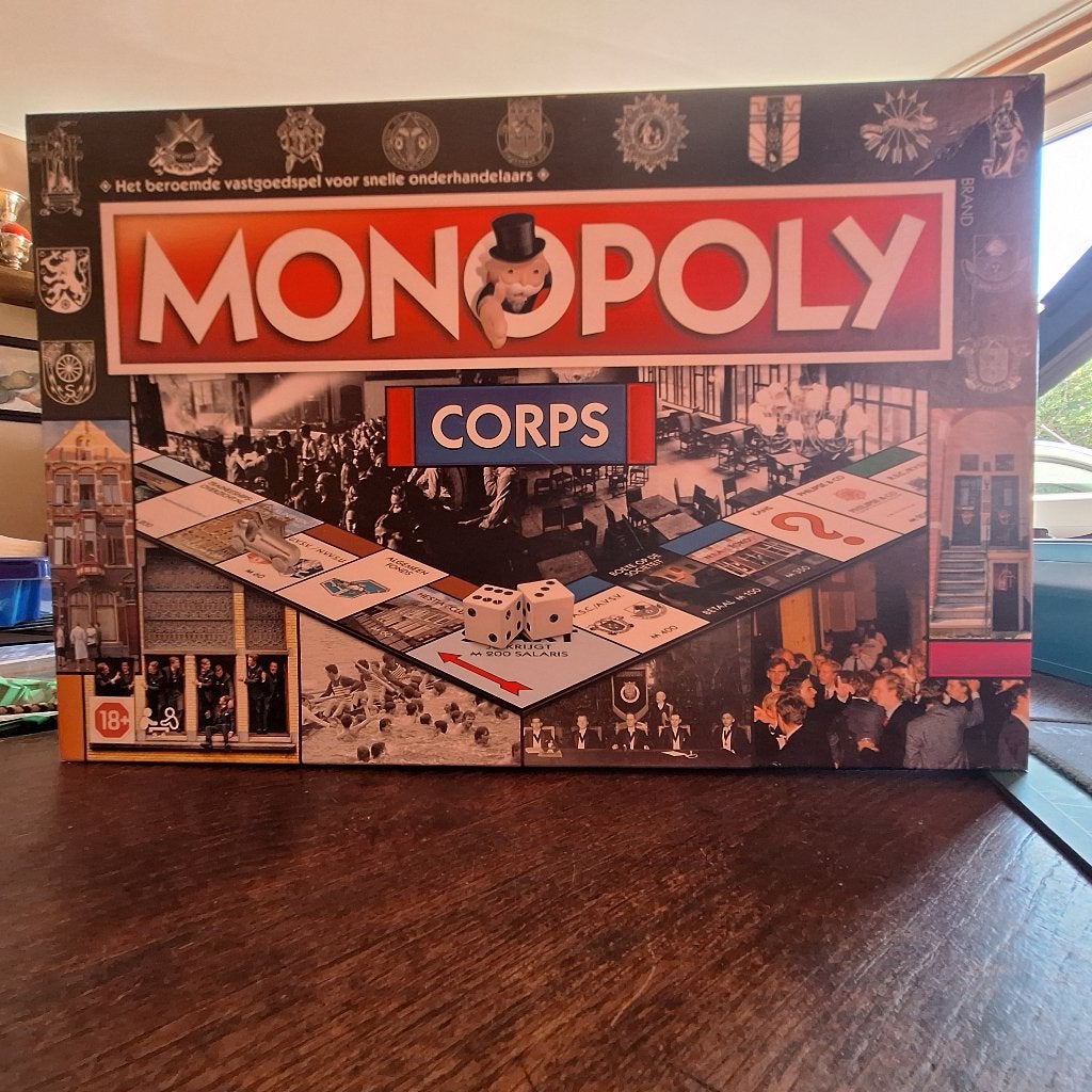 Monopoly Corps in het Nederlands, Drie of vier spelers, Ophalen of Verzenden, Zo goed als nieuw, HASBRO