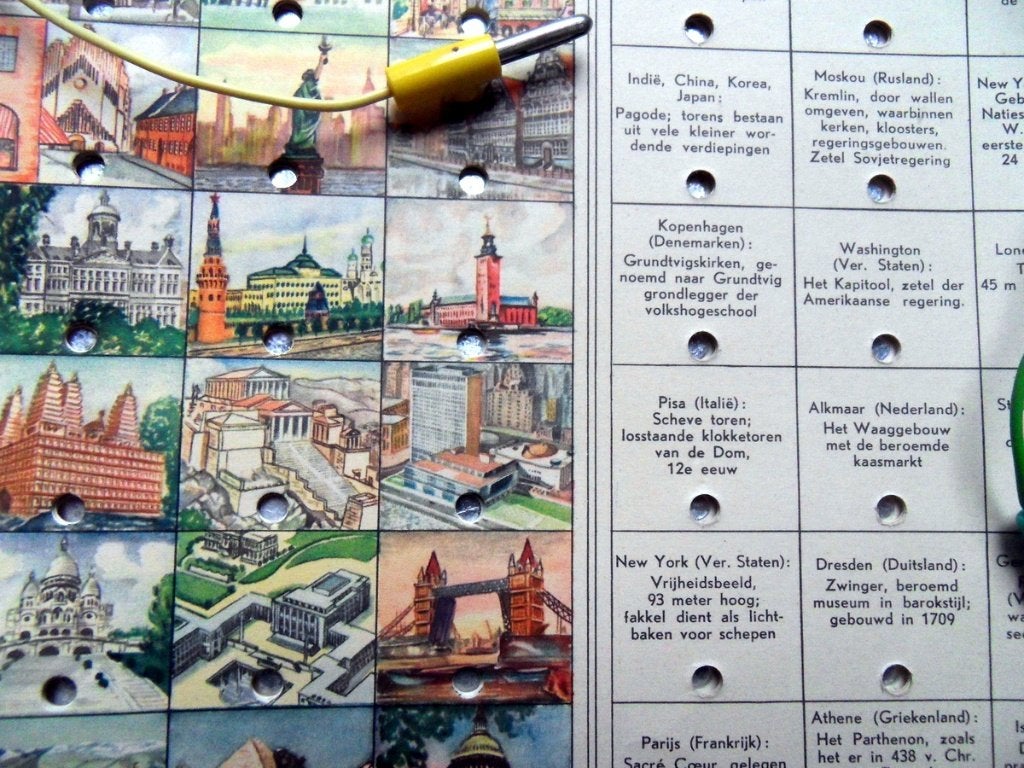 Vintage electrospel van Jumbo, heel goede staat., Ophalen, Zo goed als nieuw