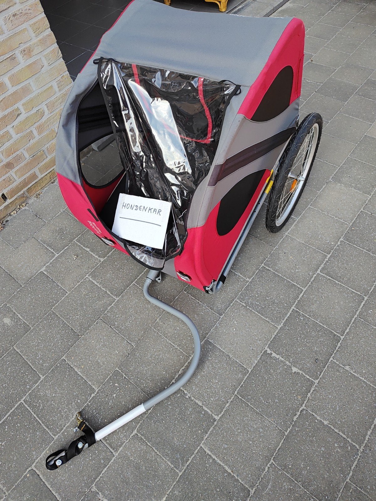 kar voor hond aan fiets: Doggyride fietskar, Doggyride, Ophalen, Zo goed als nieuw, Hondenfietskar