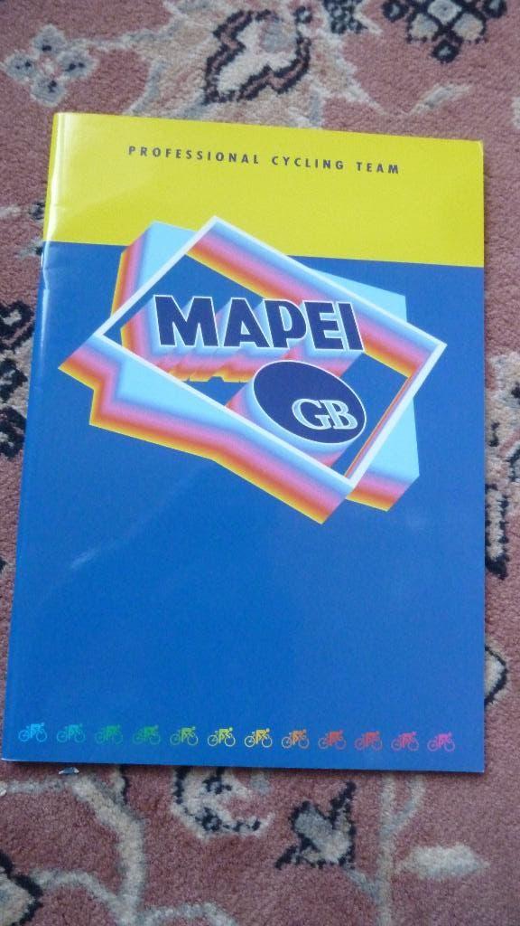 sportboeken wielersport, Lopen en Fietsen, Ophalen of Verzenden, Zo goed als nieuw, Mapei