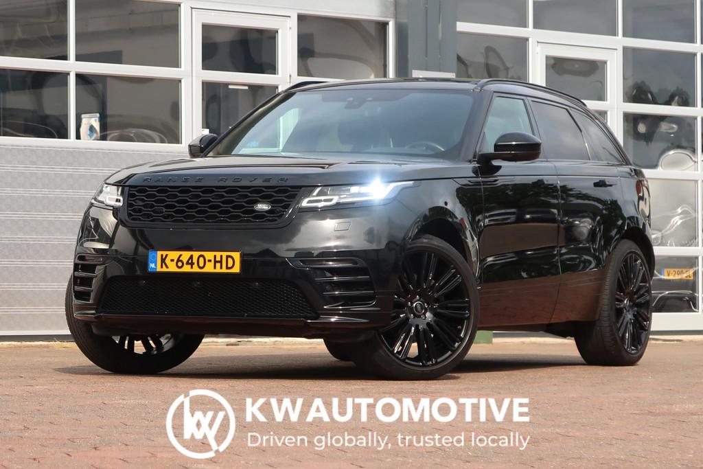 Land Rover Range Rover Velar 2.0 I4 Turbo AWD R-Dynamic P300, Auto's, Automaat, Gebruikt, Range Rover Velar, Zwart