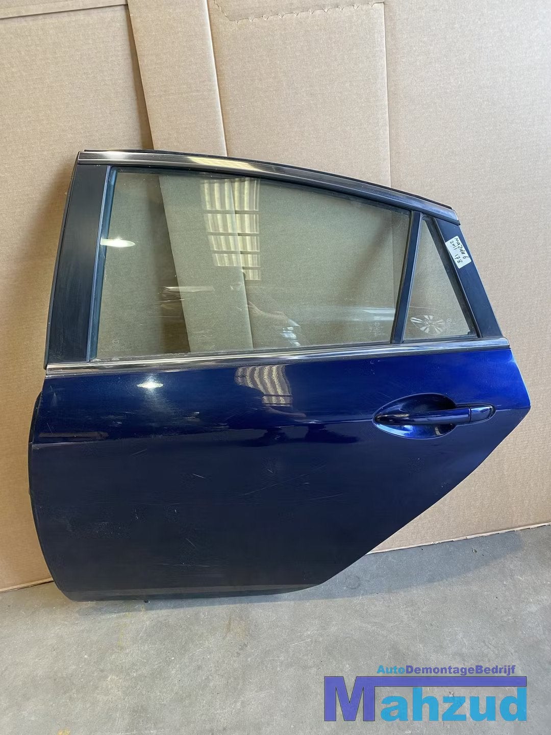 Mazda 6 (GH12/GHA2) Blauw links achter deur portier, Auto-onderdelen, Carrosserie, Deur, Mazda, Achter, Links, Gebruikt