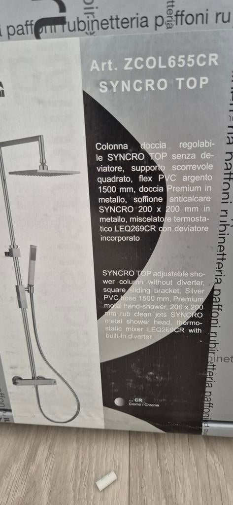 Paffoni système de douche thermostatique, Bricolage & Construction, Enlèvement, Douche
