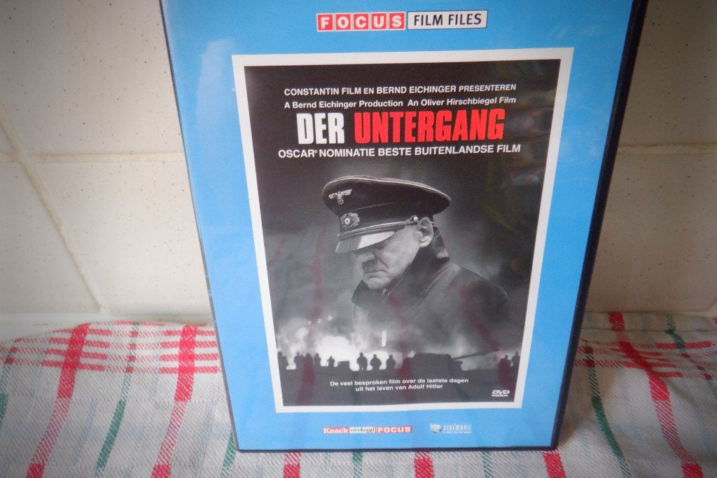 DVD Der Untergang.(Oscarnominatie Beste Buitenlandse film), Vanaf 12 jaar, Ophalen of Verzenden, Zo goed als nieuw, Waargebeurd drama