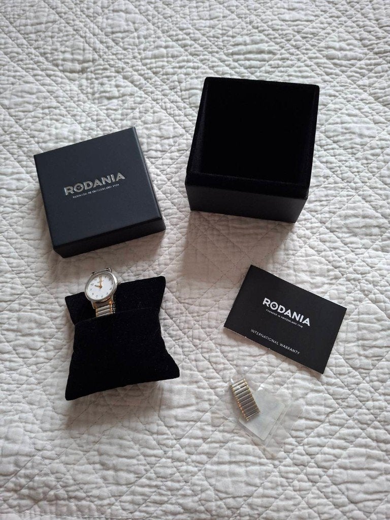 Montre Rodania dame, Handtassen en Accessoires, Horloges | Dames, Ophalen, Zo goed als nieuw, Polshorloge, Overige merken