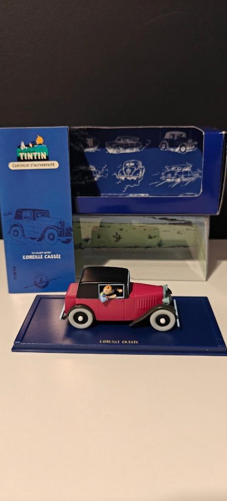 Kuifje 1/43 auto - Spider Coupé, Ophalen of Verzenden, Zo goed als nieuw, Auto