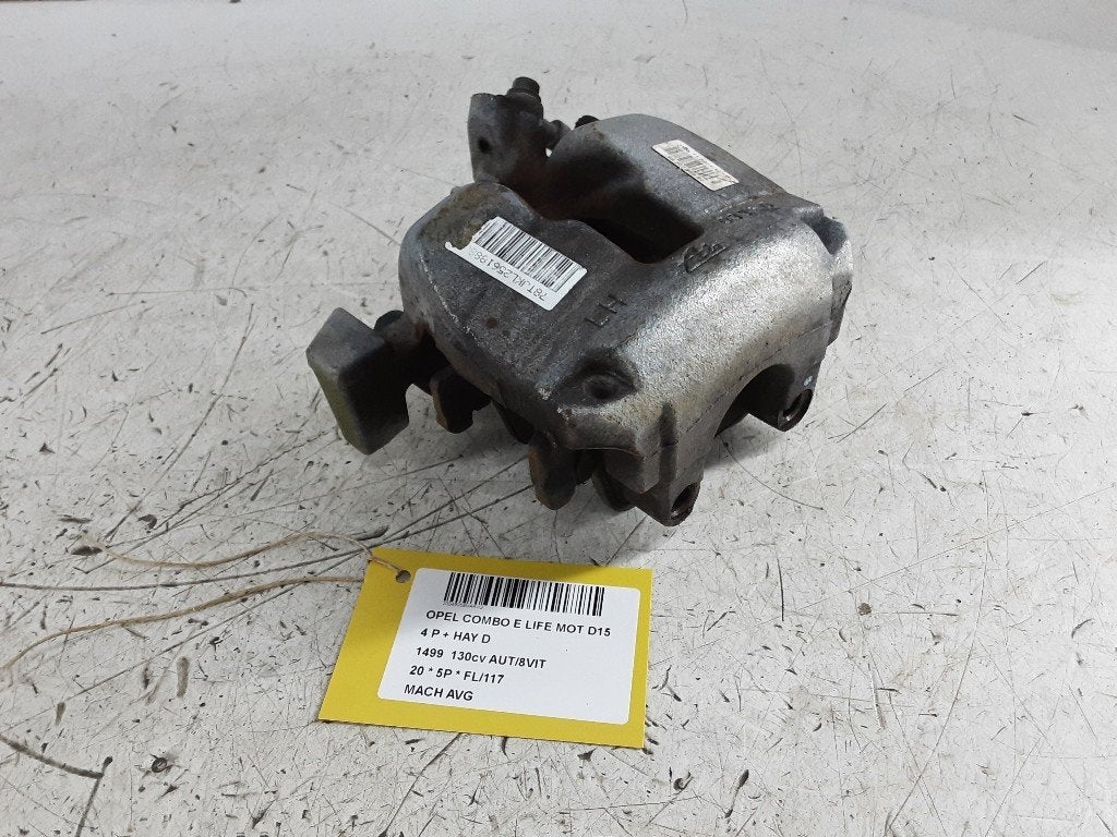 ETRIER DE FREIN AVANT GAUCHE Combo Life / Tour (9830798880), Opel, Opel Automobile GmbH, Utilisé, Kontakt-opel@opel.com