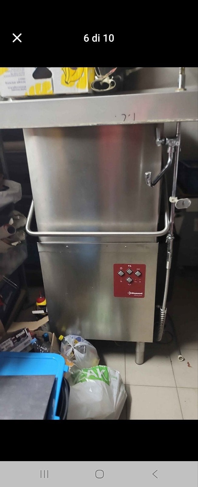 vaatwasmachine voor horeca, Zakelijke goederen, Ophalen