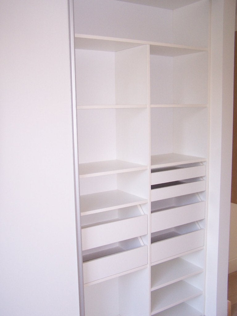 Inloopkast. Walk-in closet kledingkast. Inbouwkast op maat., Enlèvement, Neuf, Chêne, Avec espace de penderie