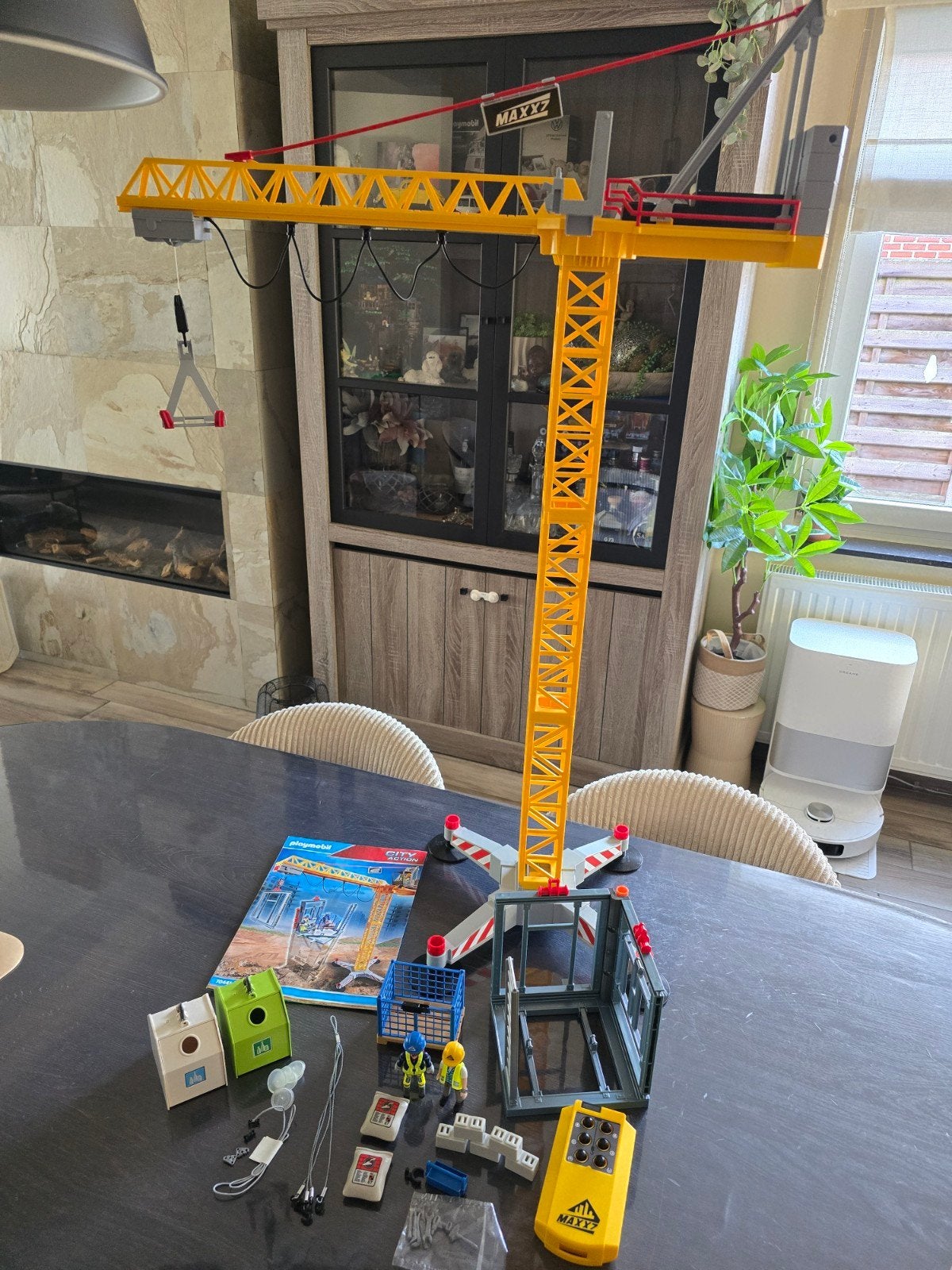 playmobil 70441 RC bouwkraan met bouwonderdeel, Kinderen en Baby's, Ophalen, Gebruikt, Complete set