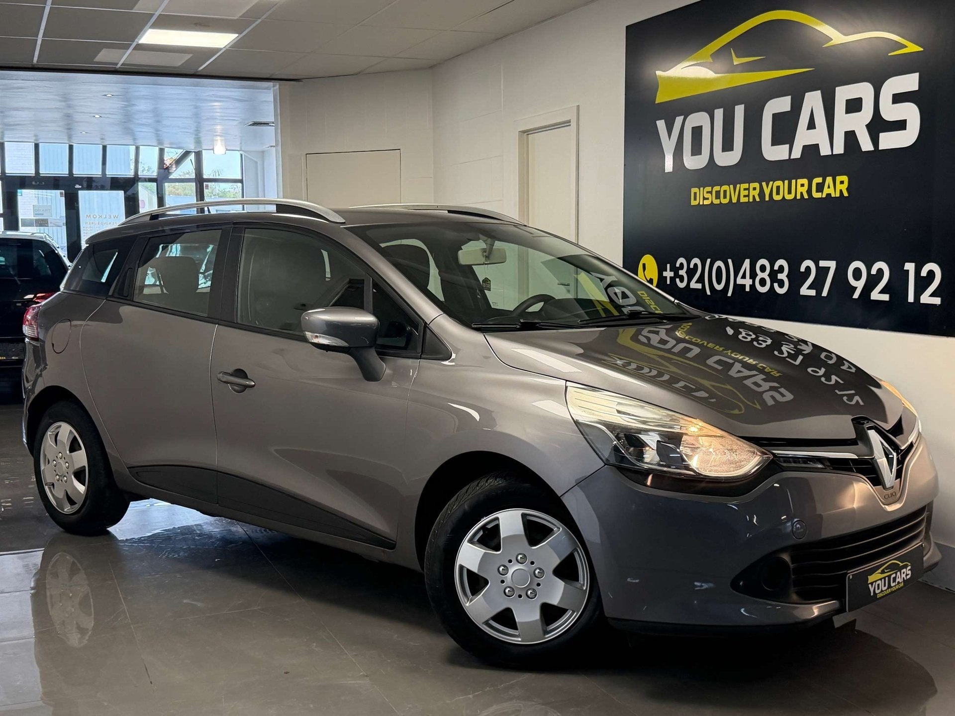 Renault Clio 1.2i Authentique 1 Jaar Garantie, Argent ou Gris, Euro 6, Entreprise, Entretenue par le concessionnaire