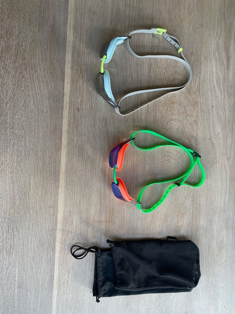 Zwembrillen competitie meisje, Ophalen, Gebruikt