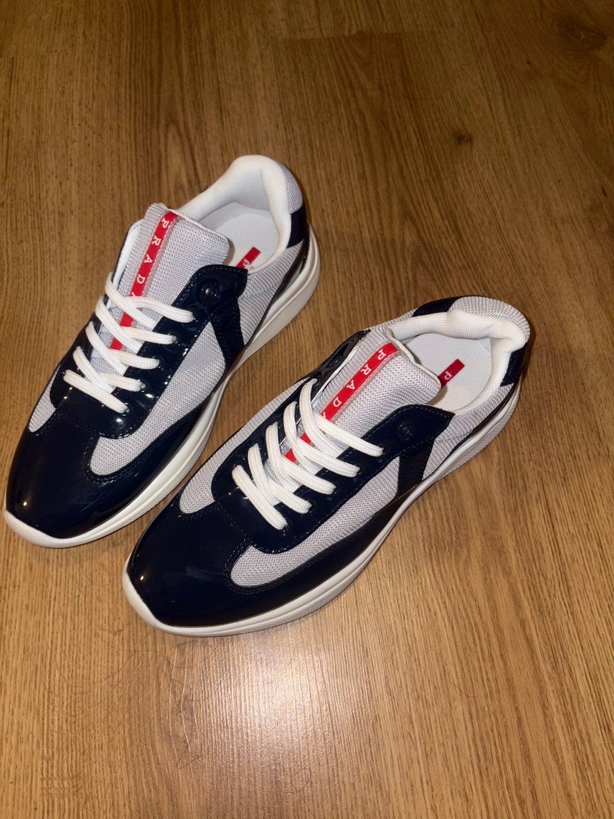 Prada-beker, Ophalen of Verzenden, Zo goed als nieuw, Blauw