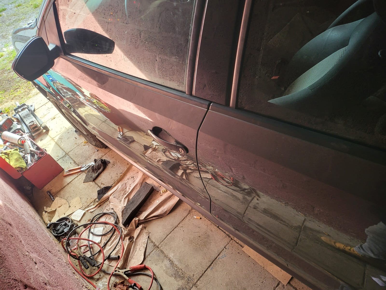 vw polo 6r faire offre soit complète ou en piece, Autos, Euro 5, Achat, Boîte manuelle, Autres couleurs