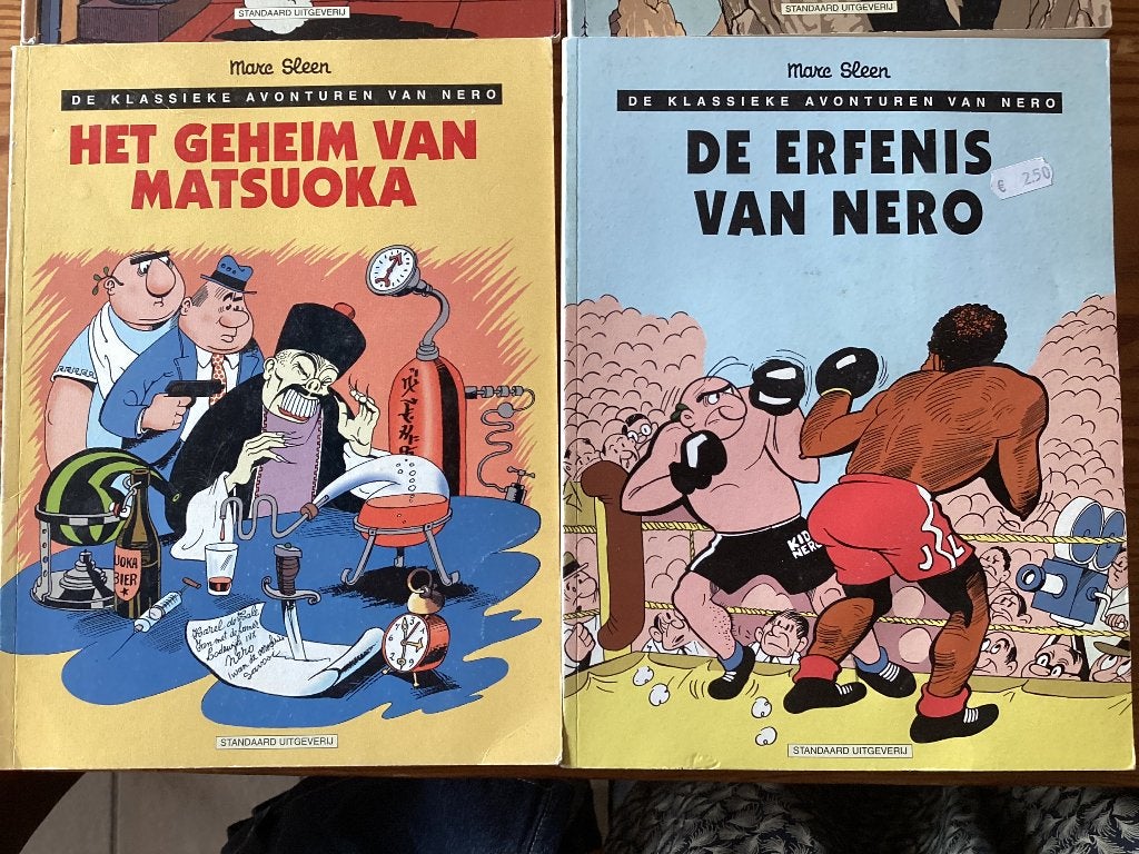 Nero 4 strips, Marc sleen, Meerdere stripboeken, Ophalen, Gelezen