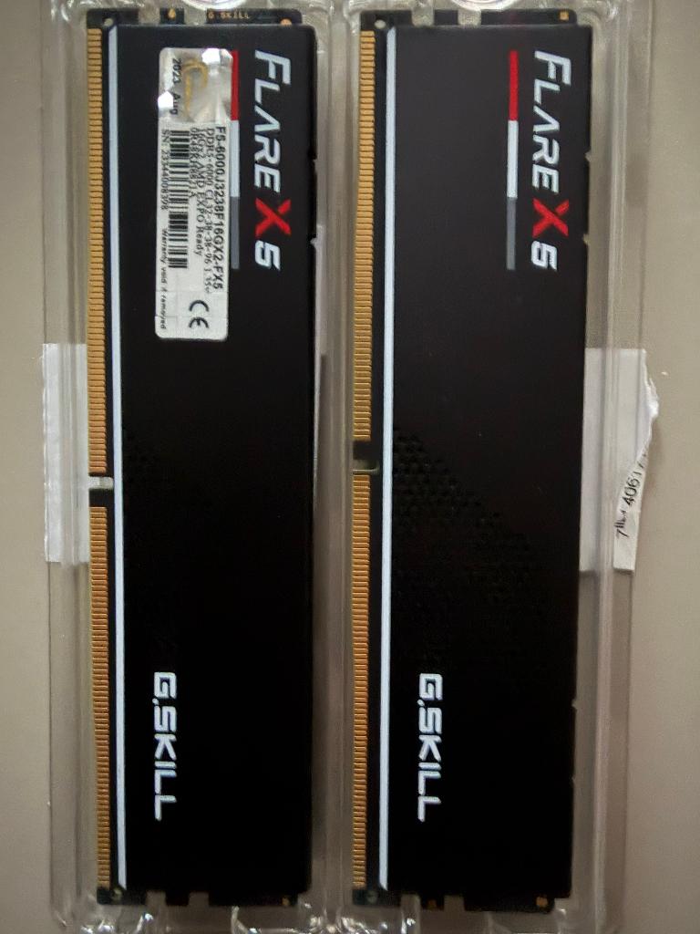 G.Skill Flare X5 32gb 2x16gb, Computers en Software, RAM geheugen, Ophalen, 32 GB, Zo goed als nieuw, Desktop