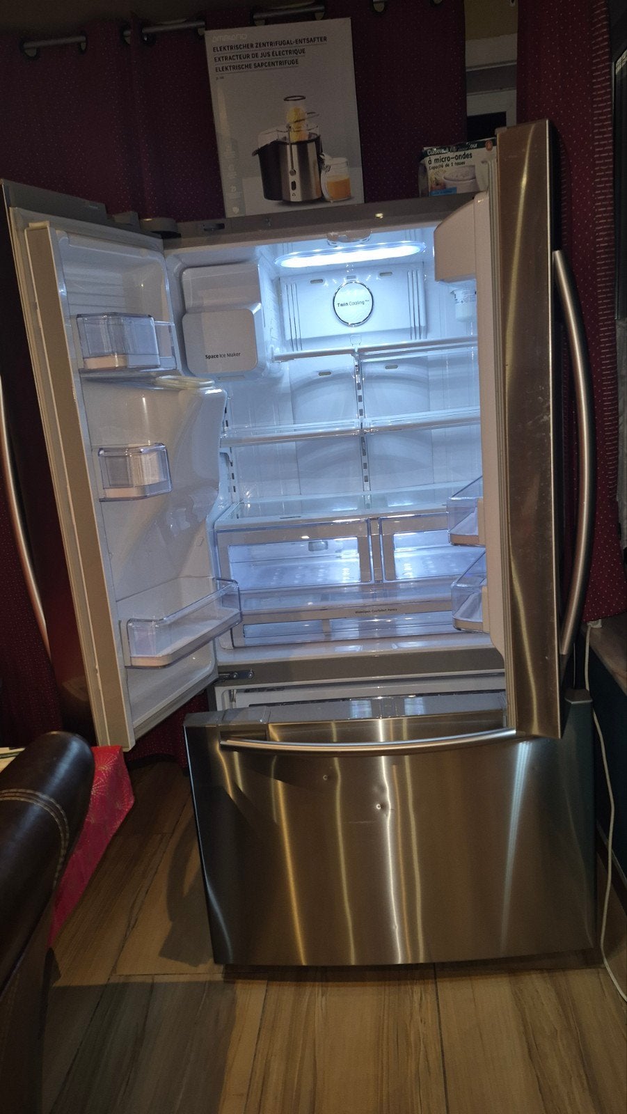 Grand frigo américain+congélateur SAMSUNG. Ne refroidit plus, Electroménager, Réfrigérateurs & Frigos, Classe énergétique A ou plus économe