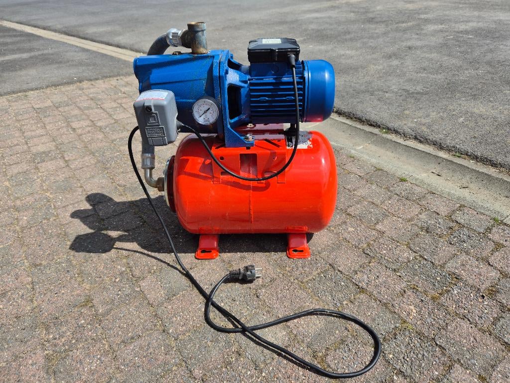 waterpomp met drukvat - hydrofoor - elektrisch, Tuin en Terras, Ophalen, Gebruikt, Elektrisch, Hydrofoorpomp