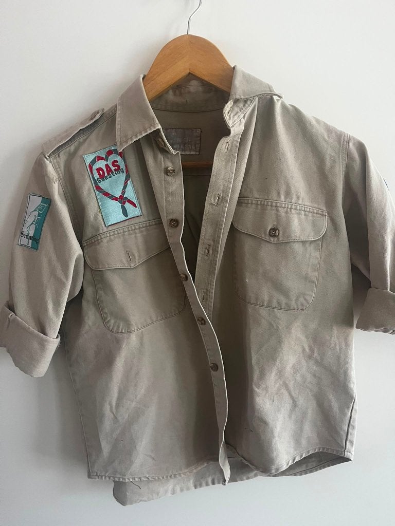 Scouts uniform compleet, Ophalen, Gebruikt