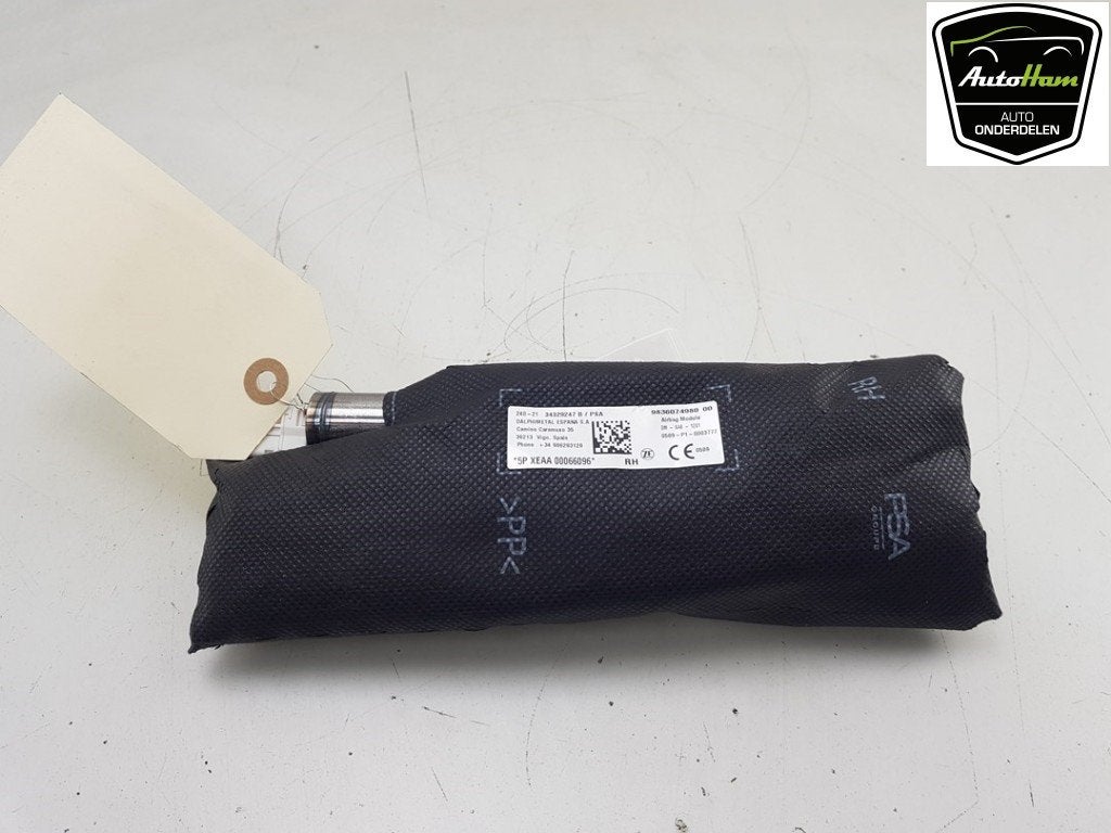 AIRBAG SIEGE Opel Mokka (01-2020/-) (|9836074980|), Utilisé, Opel