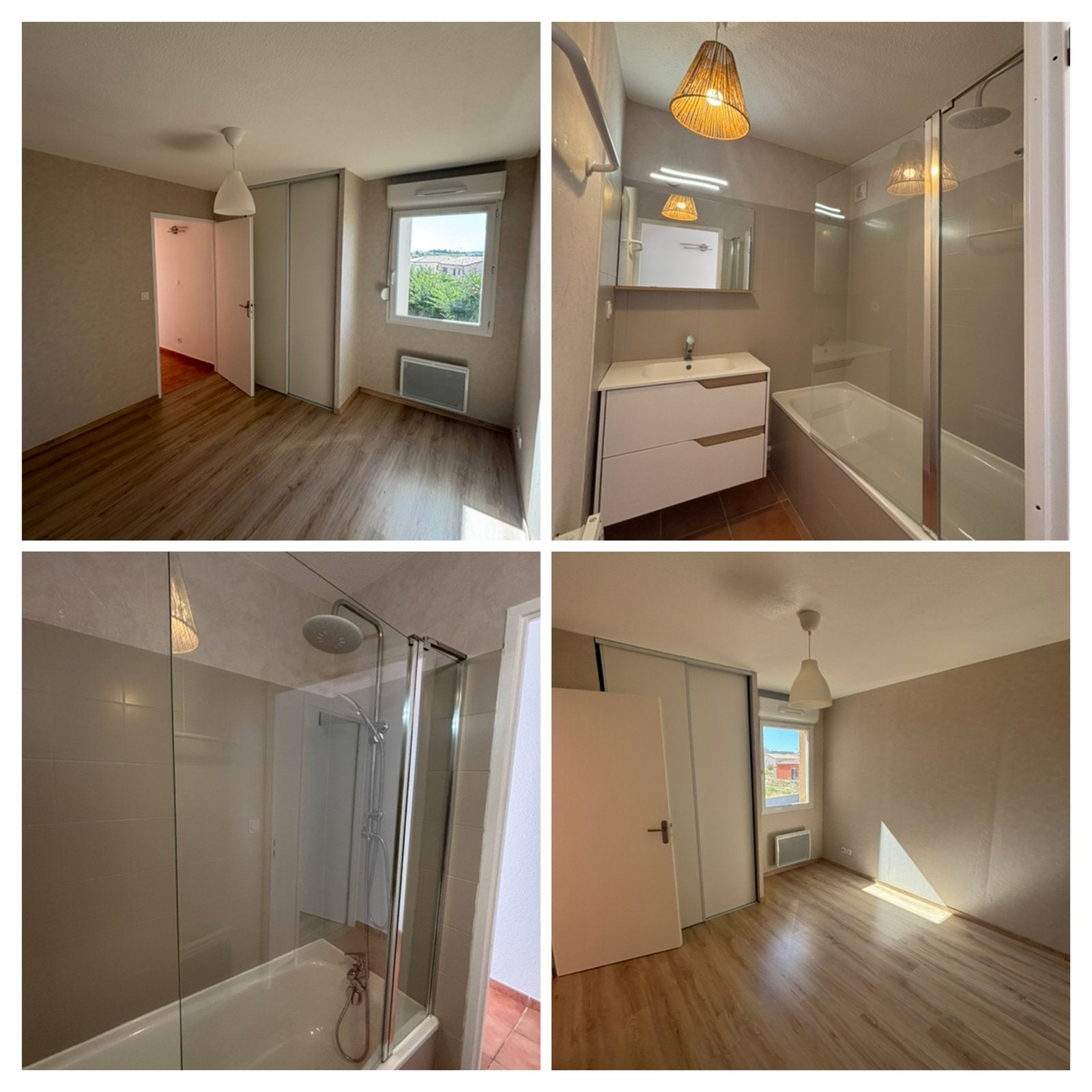 T2 46 m² ENTIÈREMENT RÉNOVÉ – BALCON – PARKING PRIVATIF, Immo, Étranger, France, Appartement, Village, Ventes sans courtier