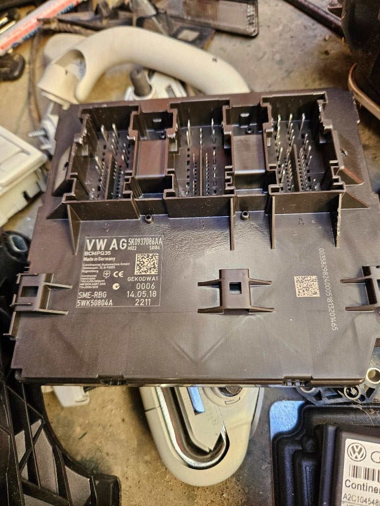 5K0937086AA body control, Ophalen, Gebruikt, Volkswagen