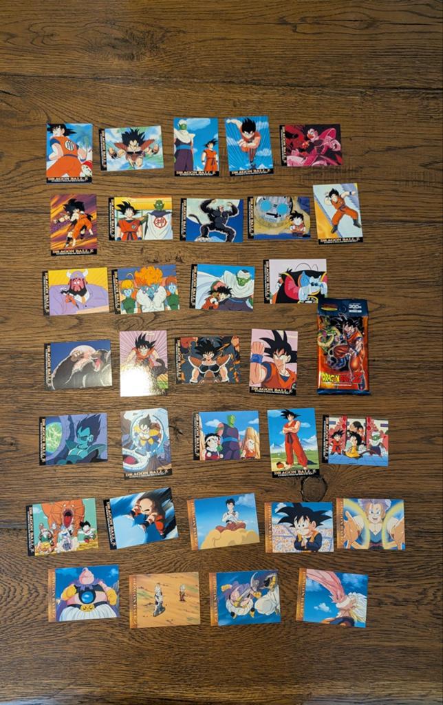 Dragon Ball Trading Card DBZ Nieuwskaarten en lege booster, Ophalen of Verzenden, Booster