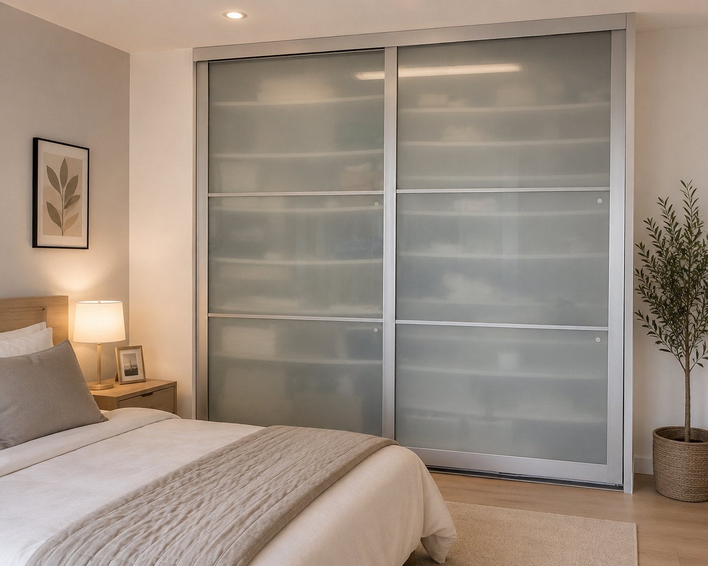 Portes vitrées et aluminium, 160 cm ou plus, Verre de sécurité, Comme neuf, Enlèvement