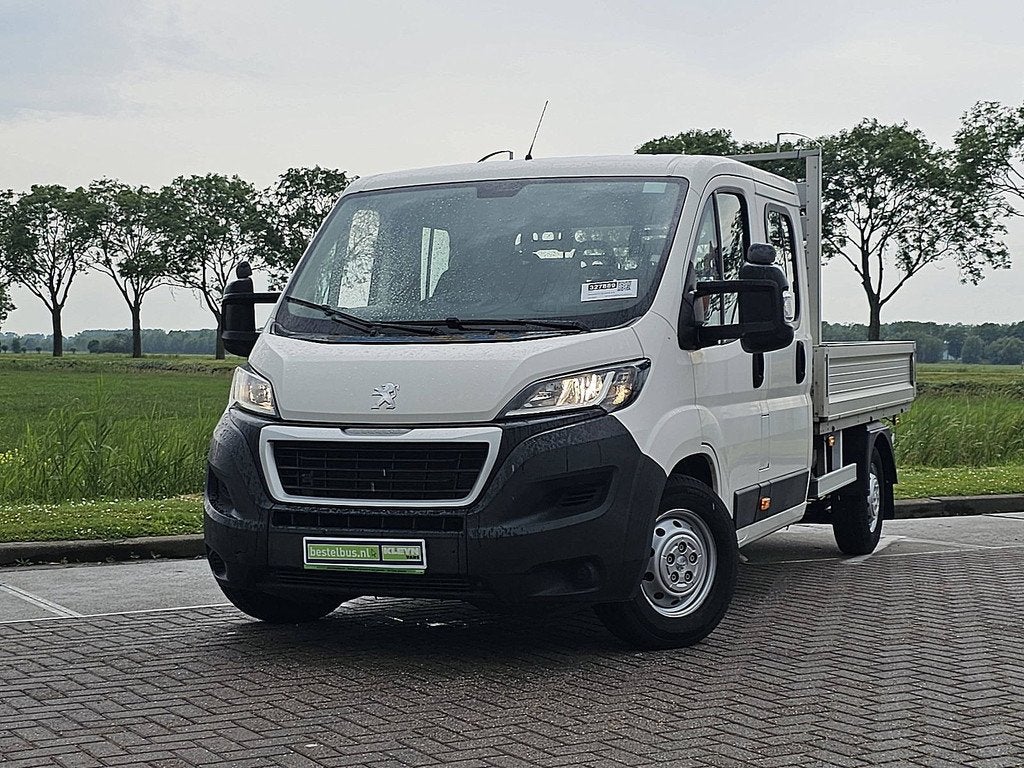 Peugeot Boxer 435 2.0 BlueHDI L3 DC open laadbak ITEM 327889, 4 deurs, 173 g/km, Gebruikt, 4 cilinders