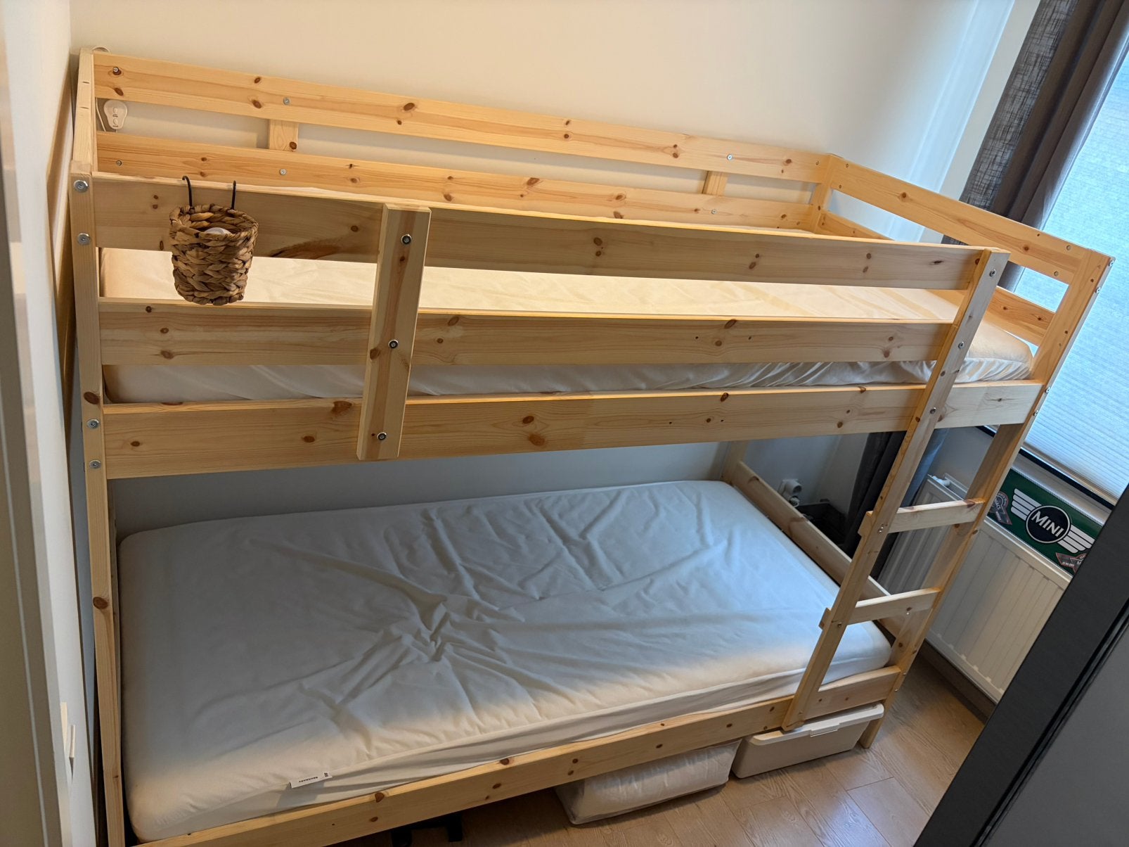 Stepelbed + extra’s, Enlèvement, Comme neuf, Deux personnes