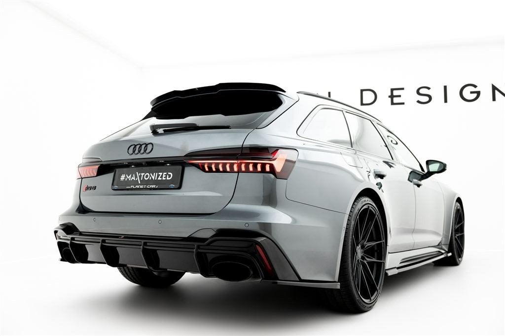 Maxton Design Audi RS6 C8 Rear Side Splitters versie 2, Verzenden