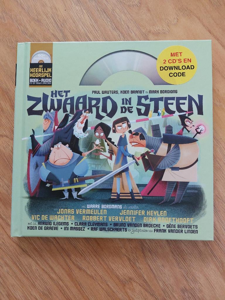 CD van het Geluidshuis, Het zwaard in de steen, Kinderen en Baby's, Overige Kinderen en Baby's, Nieuw, Ophalen