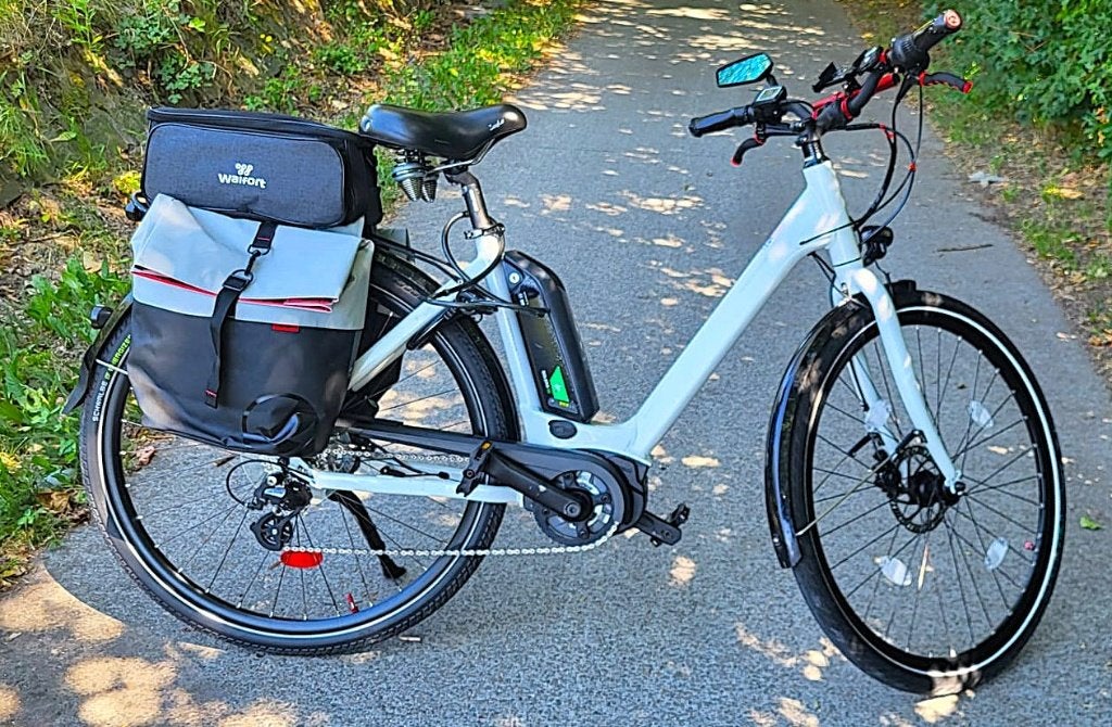 elektrische fiets, Fietsen en Brommers, Elektrische fietsen, Zo goed als nieuw, 47 tot 51 cm, 50 km per accu of meer, Ophalen
