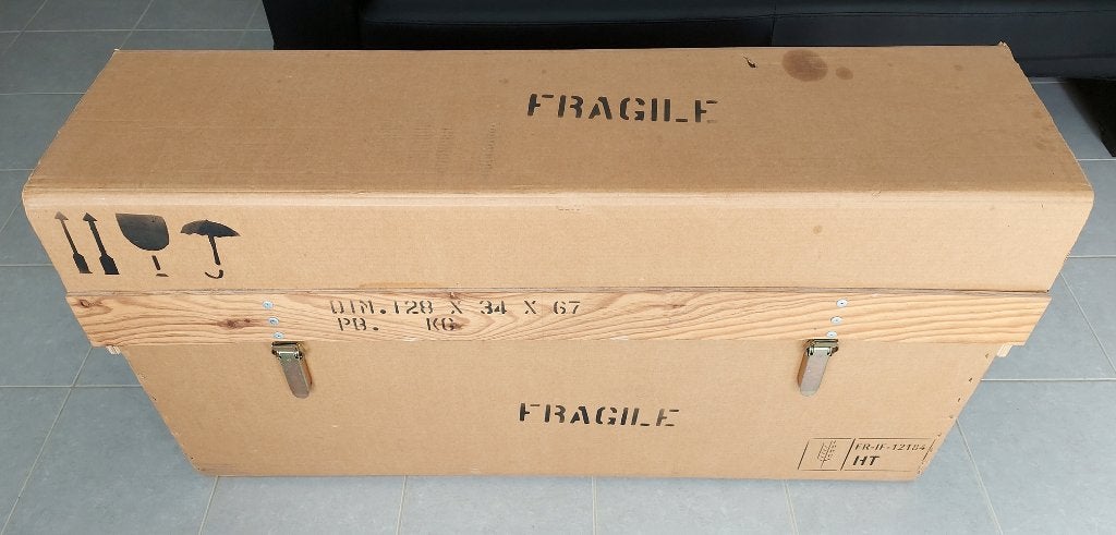Caisse de transport en carton renforcé et bois, Dieren en Toebehoren, Ophalen