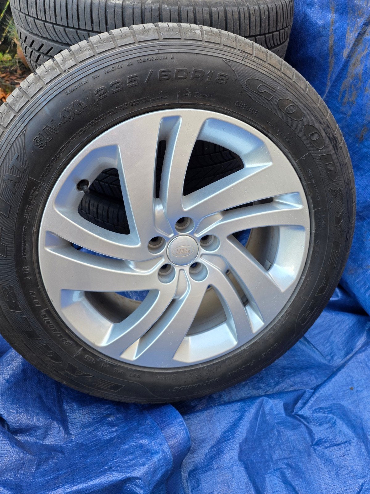 Banden en Velgen. Range Rover Evoque. 18 inch., Ophalen of Verzenden, 18 inch, Band(en)