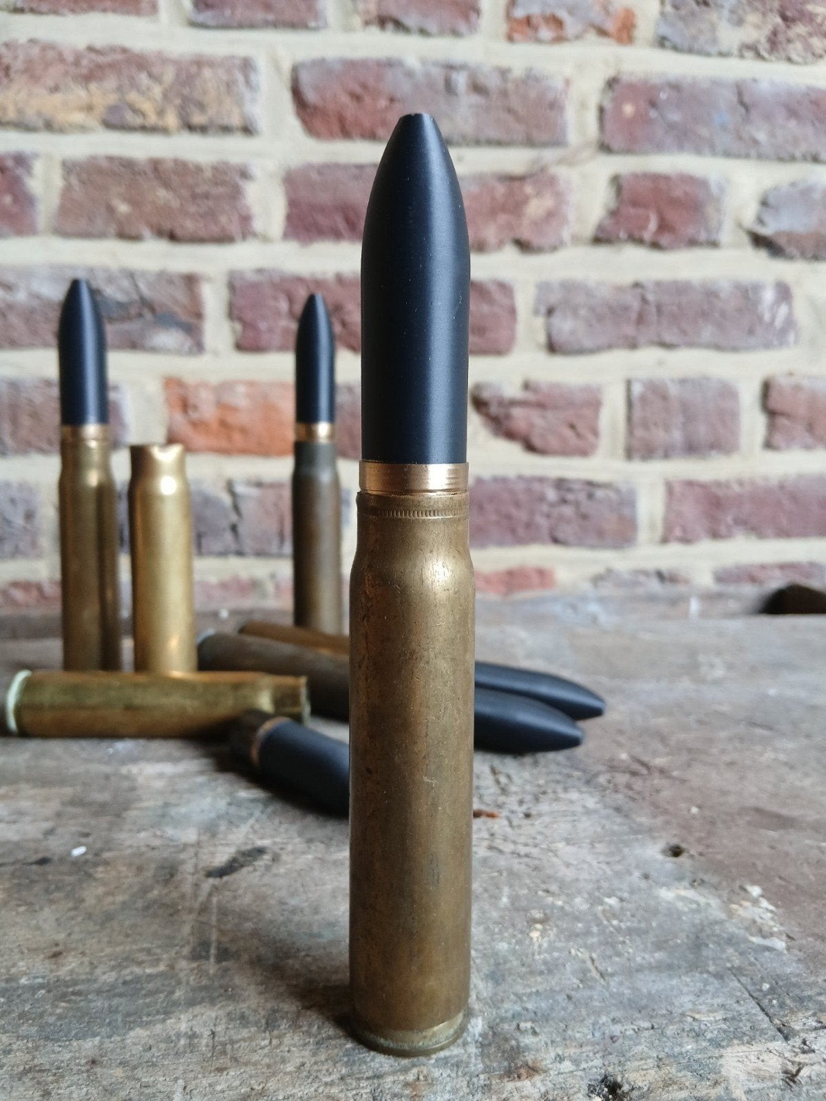 Britse Hispano 20 mm shell 3D Print ww2, Ophalen of Verzenden, Luchtmacht, Hulzen of Bodemvondsten