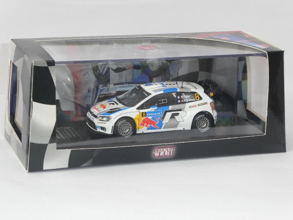 Volkswagen Polo R WRC – Die Cast Club 1/43, Enlèvement, Comme neuf, Voiture, Autres marques