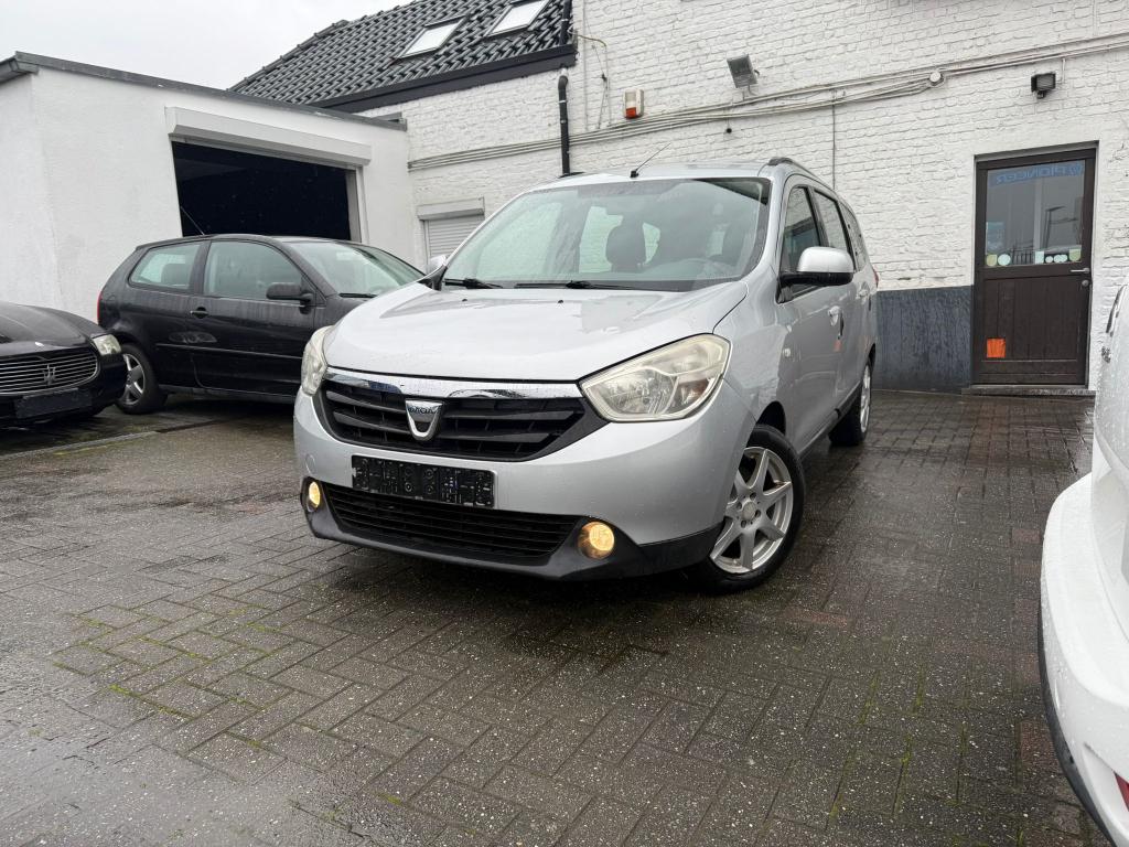 Dacia Lodgy 1.2 TCe Prestige—7zitplaatsen—Leder — Benzine, Auto's, Dacia, Voorwielaandrijving, Euro 5, Monovolume, 4 cilinders